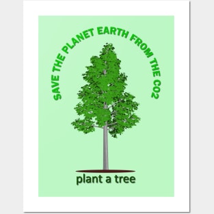 Plant a tree Posters and Art